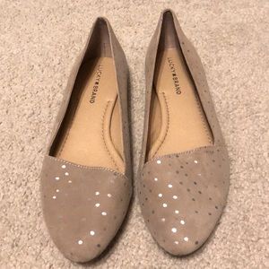 Lucky Brand Tan Flats - size 9